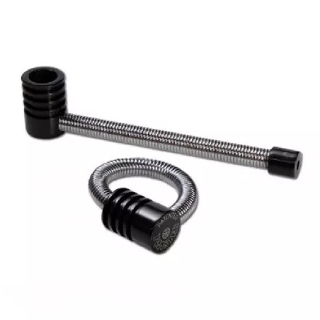 Pipe Métal Twister Spring Noire 13cm