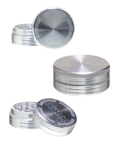 Grinder Amsterdam XXX Silver 40mm
