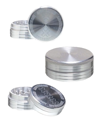 Grinder Amsterdam XXX Silver 40mm