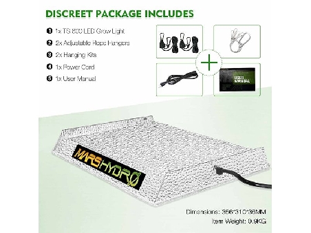 Mars TS-600 LED Full Spectrum Hydroponic LED 