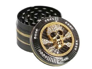 Grinder Métal 4 Parties Bling Bling Dollars 50mm