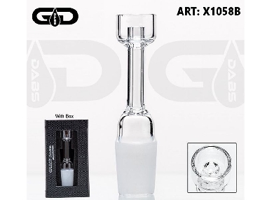 Foyer GG Domeless Quartz pour Huile 18.8mm