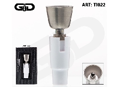 Foyer GG Domeless Titane et Céramique pour Huile 14.4mm