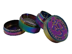 Grinder GG Amsterdam 4 Parties Ohm Rainbow 40mm