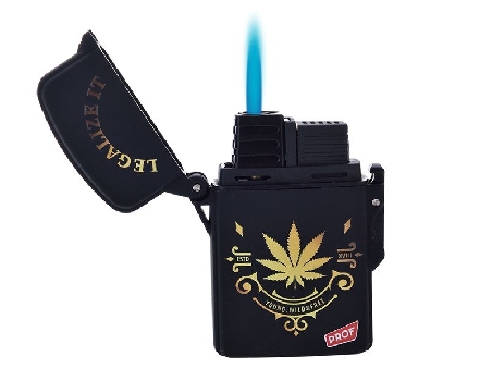 Briquet Torche Mexican Skull Vert