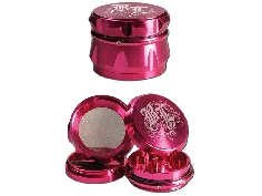 Grinder Black Leaf 4 parties Couronne Noir