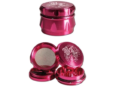 Grinder Black Leaf 4 parties Couronne Noir