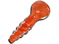 Pipe en Verre Molino Bleue-Jaune 10cm