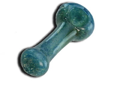 Pipe en Verre Molino Blanche-Jaune 11.5cm