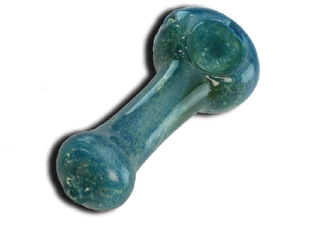 Pipe en Verre Molino Blanche-Jaune 11.5cm