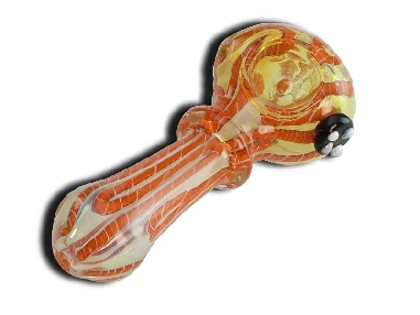 Pipe en Verre Molino Bleu-Turquoise 11.5cm