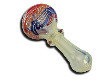 Pipe en Verre Molino Jaune-Orange 11.5cm