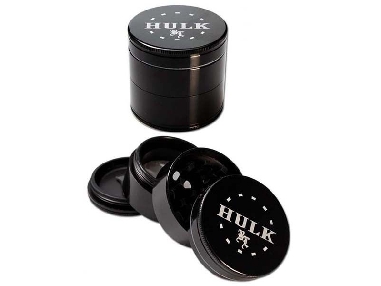 Grinder Black Leaf 4 Parties Hulk Noir 56mm