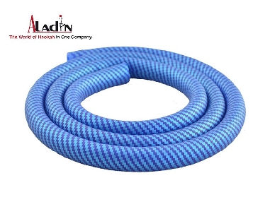 Aladin Tuyau Silicone Carbone Bleu 1.50m