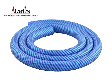 Aladin Tuyau Silicone Carbone Bleu 1.50m