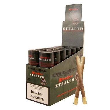 Cyclone Blunt Double X-Tra Slo Stealth + Filtre en Bois