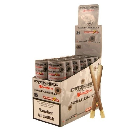 Cyclone Blunt Double X-Tra Slo Urban Assault + Filtre en Bois