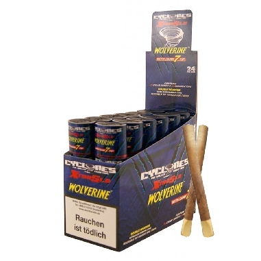 Cyclone Blunt Double X-Tra Slo Wolverine + Filtre en Bois