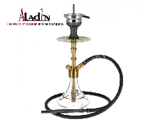 Aladin Shisha MVP360 Gold Clear Gold Ring 36cm