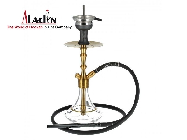 Aladin Shisha MVP360 Gold Clear Gold Ring 36cm
