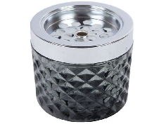 Cendrier en Verre Windy - Clear Black