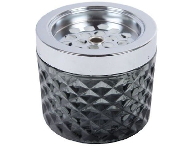 Cendrier en Verre Windy - Clear Black