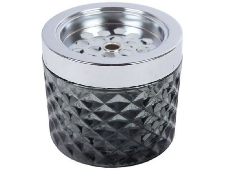 Cendrier en Verre Windy - Clear Black