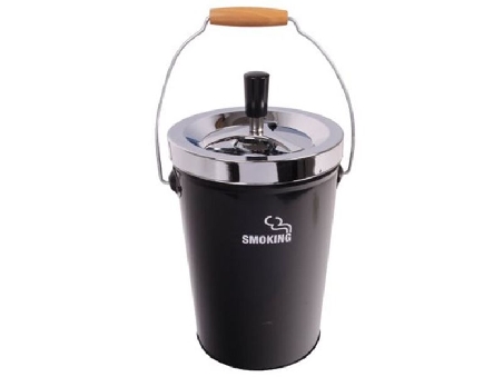 Cendrier Poussoir Métal avec Poignées XXL