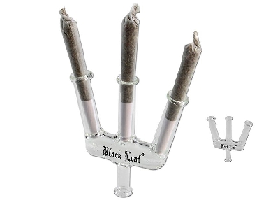 Porte Joint Black Leaf 3 Bras 