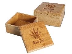Black Leaf Bamboo Box Leaf 