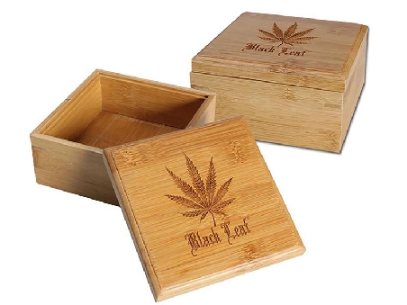 Black Leaf Bamboo Box Leaf 