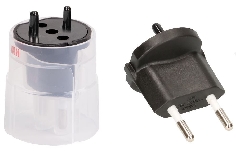 Adaptateur 2 pôles Euro-Suisse Irréversible