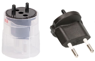 Adaptateur 2 pôles Euro-Suisse Irréversible
