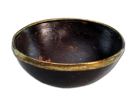 Bol Noix de Coco et Laiton 