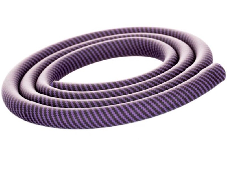 Aladin Tuyau Silicone Softtouch Carbone Noir 1.50m