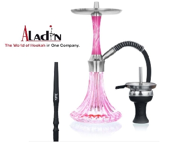 Aladin Shisha Pink Promise Pattern 36cm