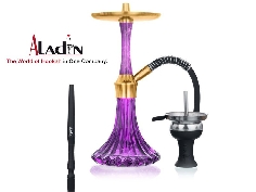 Aladin Shisha Epox Pink Promise Pattern 36cm