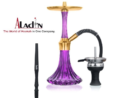 Aladin Shisha Epox Pink Promise Pattern 36cm