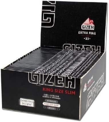 Gizeh Paper King Size Slim 50pces