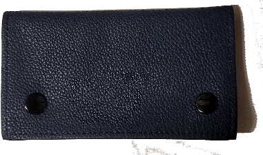 Petite Blague à Tabac Bleue (Foncé) 13 x 22cm