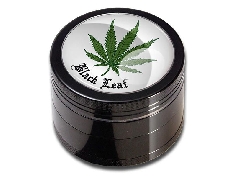 Grinder Black Leaf "Feuille" 2 Parties