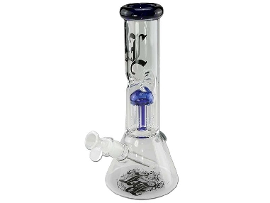 Ice Beakerbong Black Leaf Percolateur 8 bras 29cm