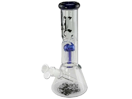 Ice Beakerbong Black Leaf Percolateur 8 bras 29cm