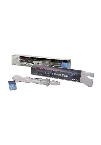 Black Leaf Rochit Pure Pipe Transparente 185mm