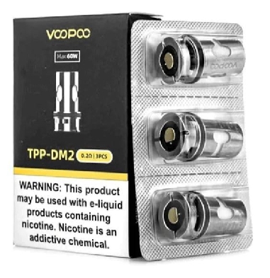 Résistance Voopoo TPP DM2 0.2Ohm (3Pces)