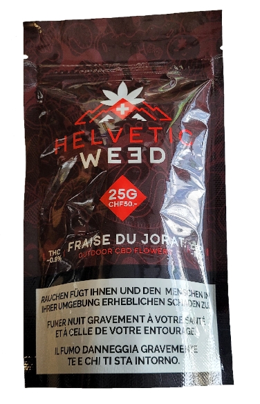 Helvetic Weed Fraise du Jorat Outdoor CBD 25gr