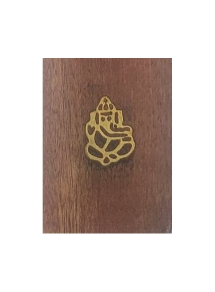 Porte Encens en Bois Simple avec divers motifs