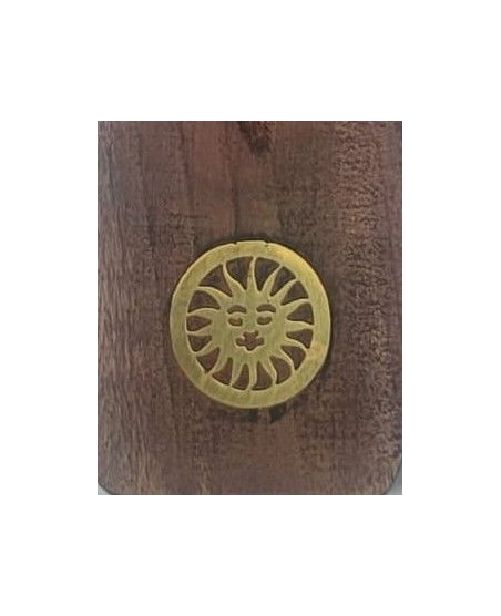 Porte Encens en Bois Simple avec divers motifs