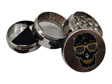 Grinder 4 Parties Champ High Mexican Skull Glass 40mm