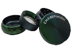 Grinder 4 Parties Champ High Color Duo Vert Noir 53mm